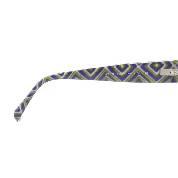 Prada VPR 03P MAT-1O1 Purple Oval Eyeglasses Frames 53-17 140 Italy Designer - Picture 10 of 12